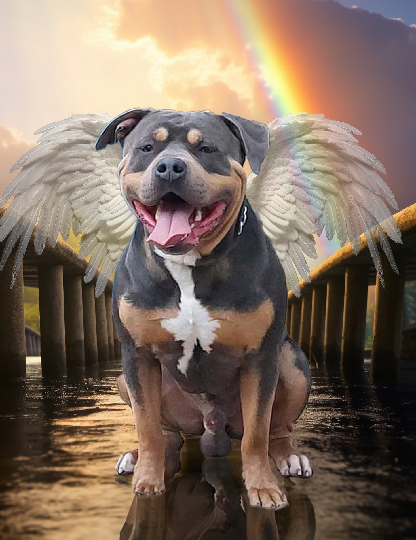 OPTION 5 = Rainbow Bridge pet image