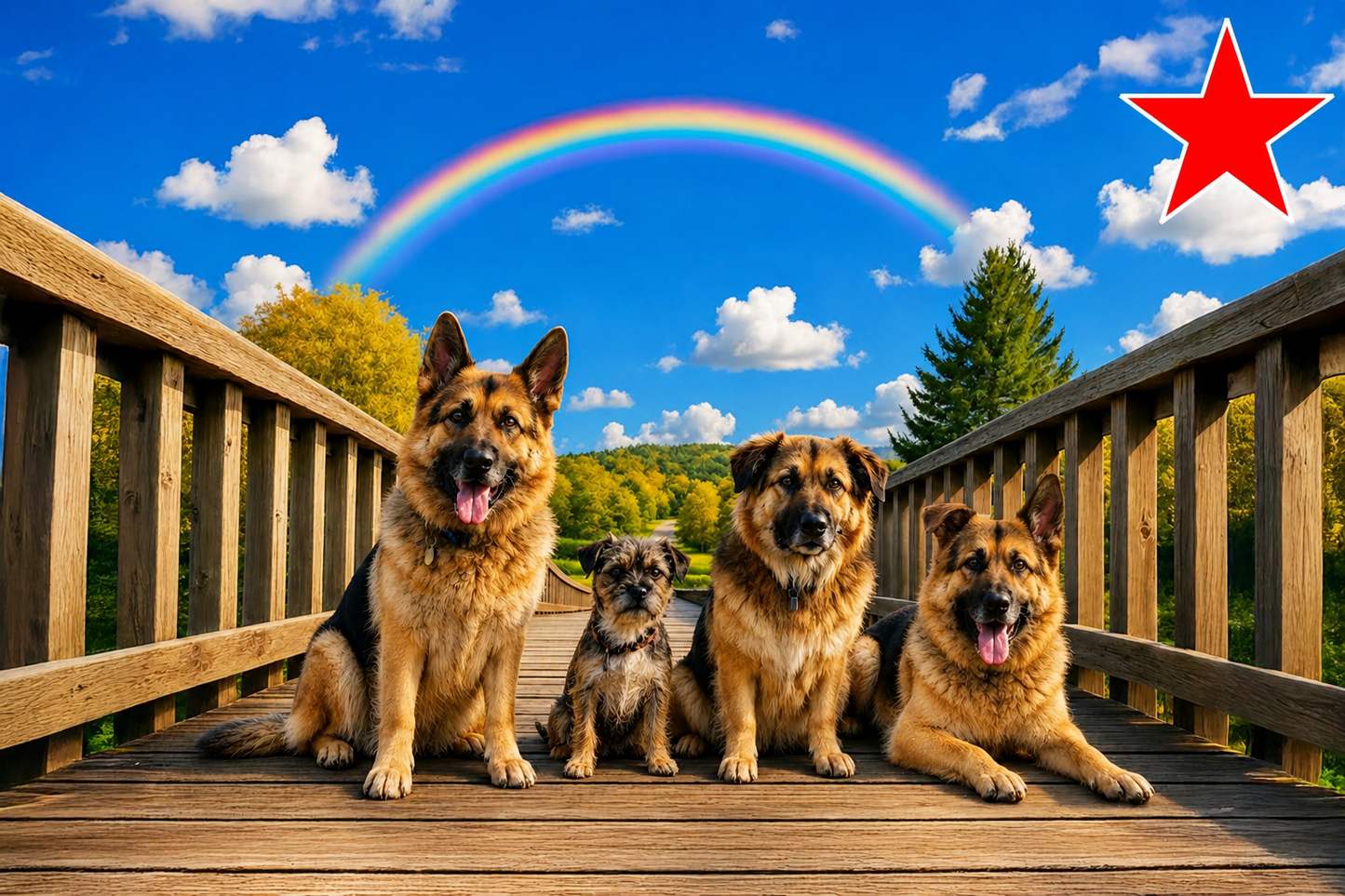 OPTION 5 = Rainbow Bridge pet image